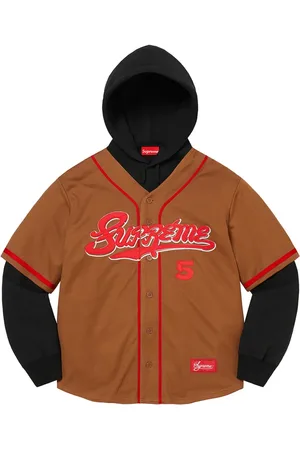 Supreme Baseball Jersey-Hoodie