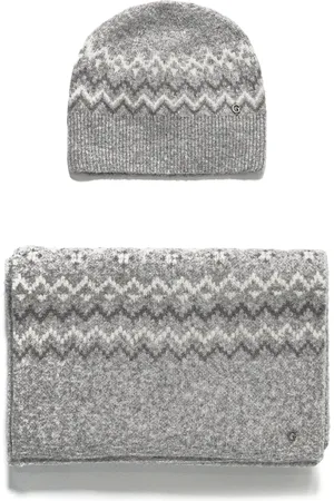 Guess Beanie mit Zickzackmuster