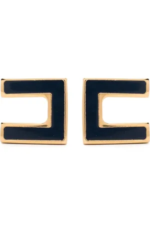 Elisabetta Franchi Emaillierte Micro Ohrringe