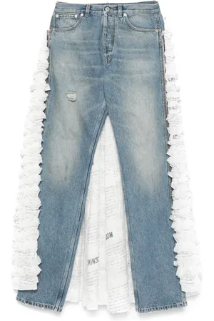 Moschino Jeans mit Rüschenzug