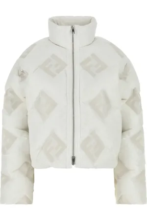 Fendi Daunenjacke mit Monogramm