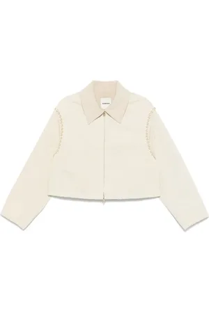 Sandro Jacke mit Cordkragen