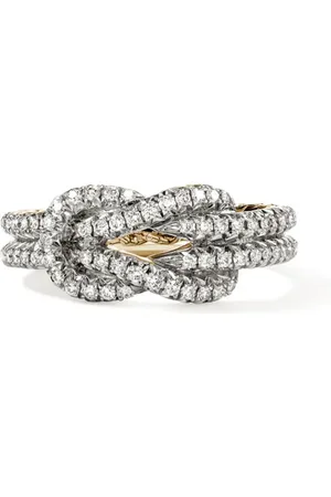 John Hardy 14kt Love Knot Gelbgoldring
