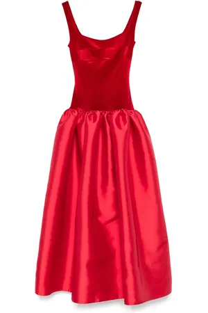 Atu Body Couture Abendkleid mit Samteinsatz