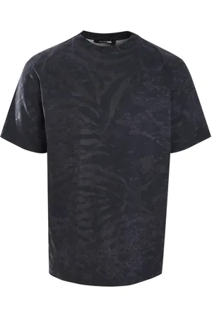 Roberto Cavalli Laminiertes Zebra T-Shirt