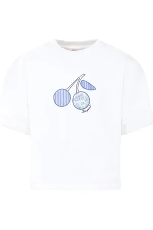 BONPOINT T-Shirt mit Logo-Stickerei