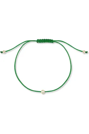 Mateo 14kt Dot Gelbgoldarmband mit Diamant