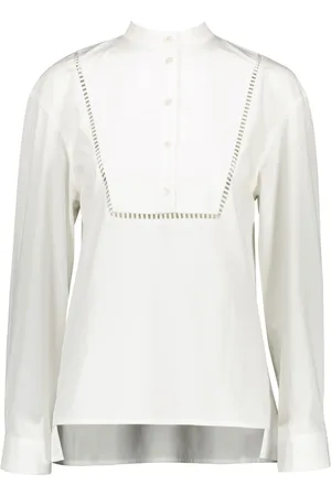 YVES SALOMON Bluse aus Popeline