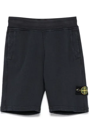 Stone Island Joggingshorts mit Jersey-Struktur