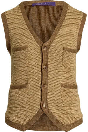 Ralph Lauren Weste aus Tweed
