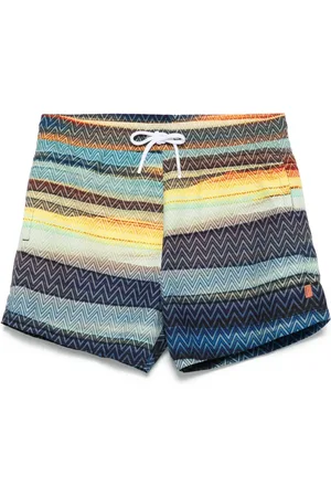 Missoni Badeshorts mit Zickzackmuster