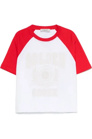 Golden Goose T-Shirt mit vorstehendem Logo