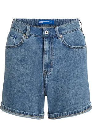 Karl Lagerfeld Jeans-Shorts mit hohem Bund