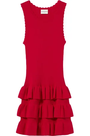 Claudie Pierlot Minikleid mit Rüschendetail
