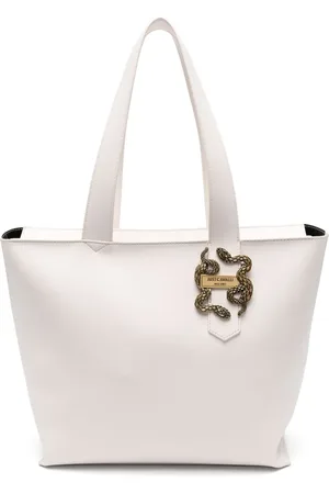 Roberto Cavalli Handtasche mit Logo-Schild