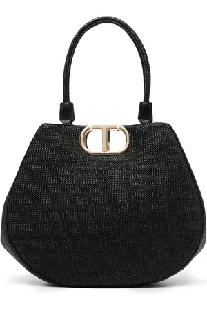 Twin-Set Große Lila Tote Bag