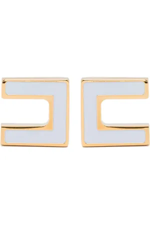 Elisabetta Franchi Emaillierte Micro Ohrringe