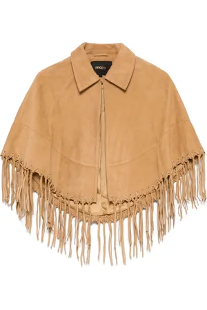 Maje Cape mit Fransen