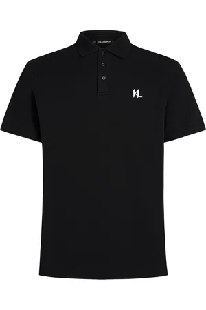 Karl Lagerfeld Poloshirt mit Logo-Stickerei