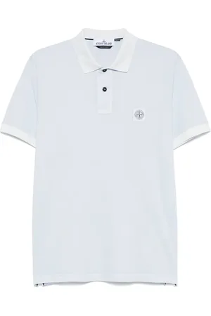 Stone Island Kurzärmeliges Poloshirt
