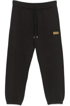 VERSACE Jogginghose mit Logo-Schild