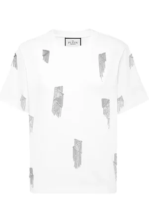 Philipp Plein T-Shirt mit Fransen