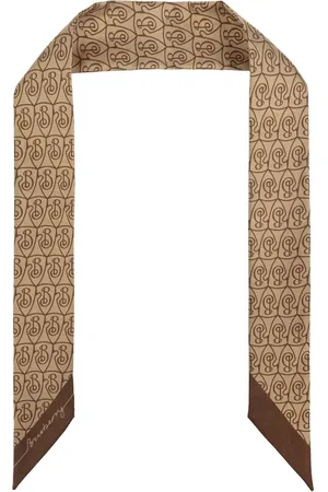 Burberry Schal mit Monogramm-Print
