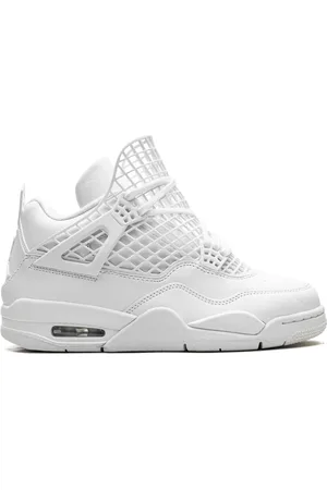 Jordan Air 4 "Net - White/Metallic Gold/Phantom" Sneakers
