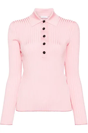 Salvatore Ferragamo Geripptes Poloshirt