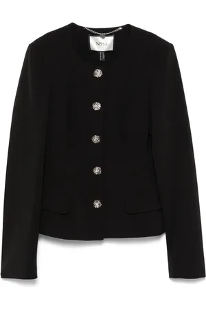 NISSA Jacke mit Blumenknöpfen