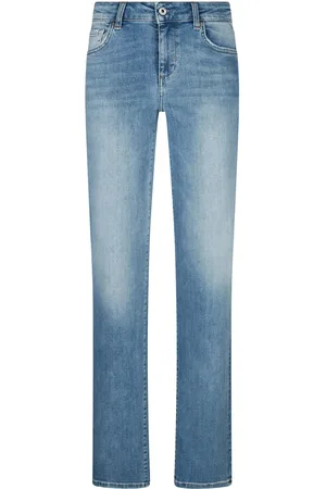Liu Jo Tief sitzende Straight-Leg-Jeans