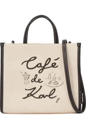 Karl Lagerfeld X Jorge Parra Canvas-Tote Bag