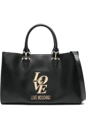 Moschino Umhängetasche mit Logo-Schild