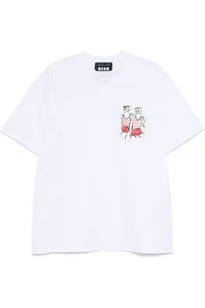 Msgm X Luke Edward Hall Sailors in Love T-Shirt