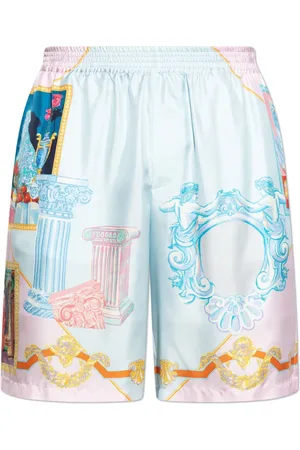 VERSACE Shorts aus Seide