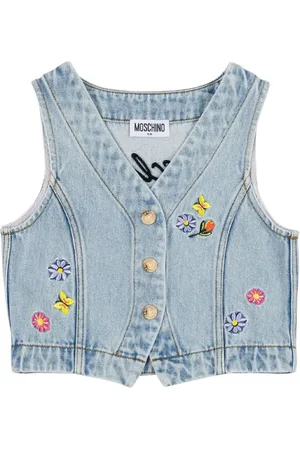 Moschino Weste aus Denim