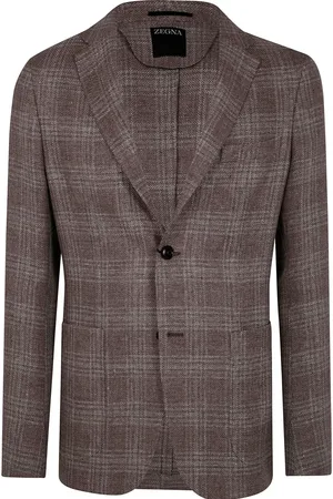 Ermenegildo Zegna Sakko mit Karomuster