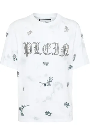 Philipp Plein Flowers T-Shirt