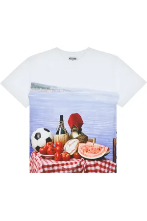 Moschino T-Shirt mit Foto-Print