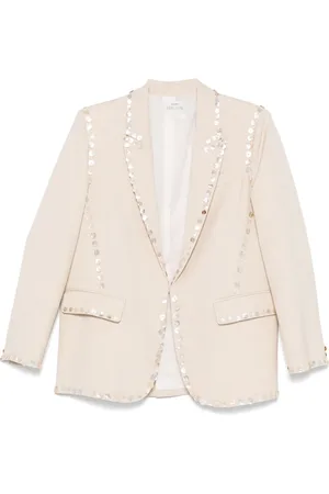 FORTE FORTE Blazer mit dekorativen Knöpfen