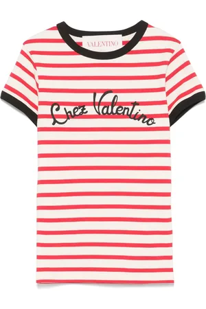 VALENTINO GARAVANI Gestreiftes T-Shirt
