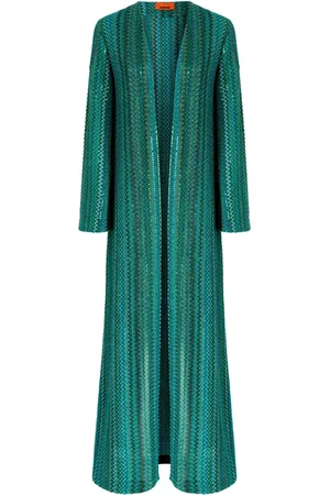 Missoni Strickmantel mit Zickzackmuster
