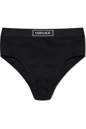 VERSACE Slip mit Logo-Bund