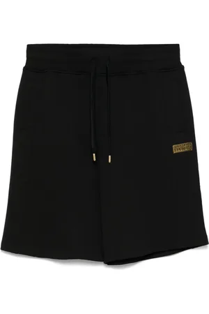 VERSACE Joggingshorts mit Logo-Schild
