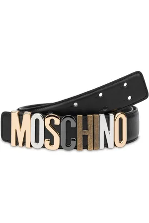Moschino Gürtel mit Logo-Schild