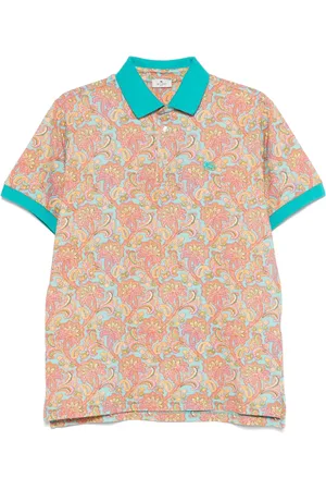 Etro Poloshirt mit Paisley-Print