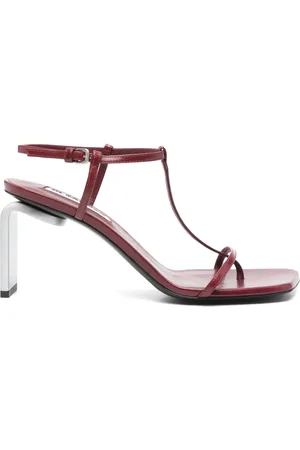 Jil Sander Sandalen mit Metallabsatz 80mm
