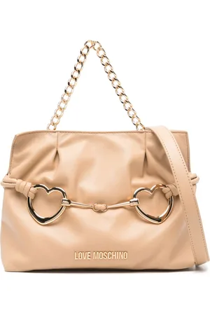 Moschino Handtasche mit Logo-Schriftzug