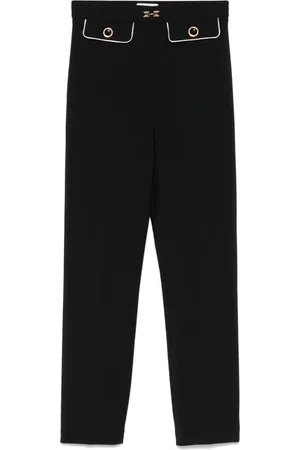 Elisabetta Franchi Klassische Cropped-Hose
