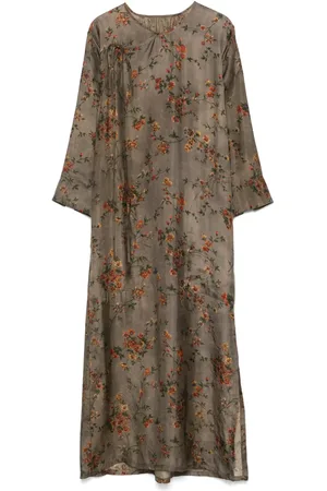 UMA WANG Agina Midikleid
